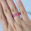 #5 fuchsia/6mm wide