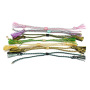 BCL1189 Half-finished  Bracelet Cord With Sliding Slider Stopper Beads,Adjustable Cords for Bolo Bracelet Making