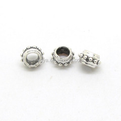 JS0938 Wholesale metal rondell spacer beads