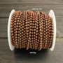 BCL1154 Unique 4MM Bronze Bradde Chains,Ball Chain Finding For Necklaces Jewelry