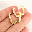 Clear&gold/small size +$0.910