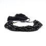 BG1017 Bohemia Boho Crystal Glass Beaded Multi Layer Bracelet with Tassels