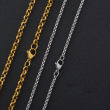 big box chain/gold/5.0mm/60cm