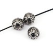 antique silver 10mm