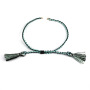 BCL1189 Half-finished  Bracelet Cord With Sliding Slider Stopper Beads,Adjustable Cords for Bolo Bracelet Making