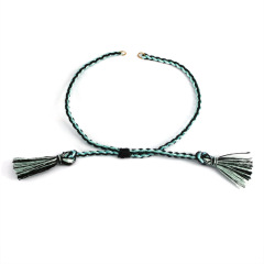 BCL1189 Half-finished Bracelet Cord With Sliding Slider Stopper Beads,Adjustable Cords for Bolo Bracelet Making