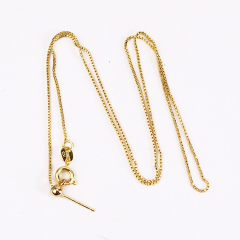 BCL1227 High quality Fashion 18K Gold Silver Gunmetal Plated Brass Adjustable Necklace Chains for Beads