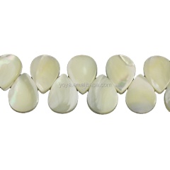 SP4143 White waterdrop teardrop Mother of Pearl Beads, shell pearl beads,cheap beads online