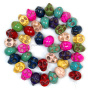 TB0074 Colorful White Howlite Skull Beads, turquoise skull beads charms