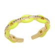 enamel/ yellow