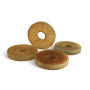 JF7004G Big Natural Xiu Jade Donut Charm Pendants