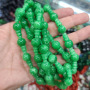SL0755 Wholesale gemstone 3 holes guru beads for yoga jewelry,gem stone prayer beads
