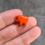 TB0874 Synthetic Howlite Turquoise Elephant Beads for Jewelry Jewellery Making