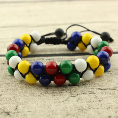 BRH0902 Colorful summer bracelet,women's braided double macrame adjustable bracelet jewelry lgbt gay pride bracelet BRH0902 Colorful summer bracelet,women's braided double macrame adjustable bracelet jewelry lgbt gay pride bracelet