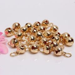 JS1499 18k Gold Plated Small Bell Charm Pendants