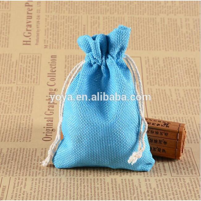 BP1027 Burlap Pouches Gift Bags Drawstring Bags, Wholesale Packing Jewelry Storage Bags