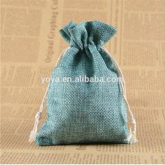 BP1027 Burlap Pouches Gift Bags Drawstring Bags, Wholesale Packing Jewelry Storage Bags