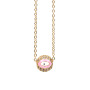 NZ1302 18K Gold Enamel Turkish Evil Eyes Ball Stainless Steel Chain Protection Necklace