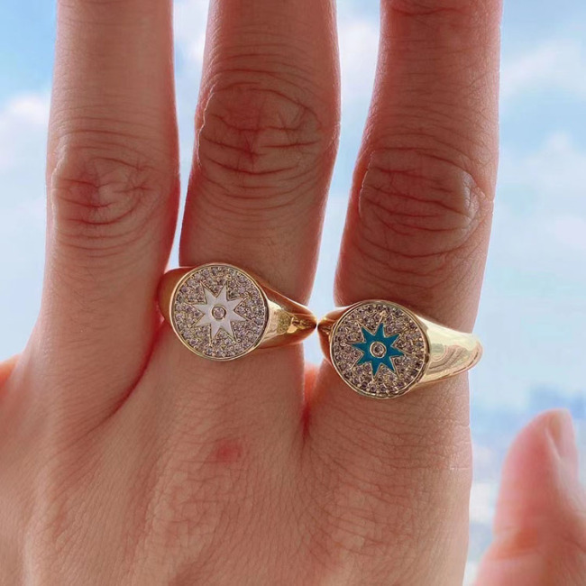 RM1347 18K Gold CZ Baguette Ring Eternity Statement Stacking Rings Gift for Her  Engagement Ring Gift for Her