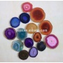 AB0216 40X70mm Wholesale agate slices,agate stone slice,natural polished agate slices