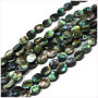 SP4061 Abalone shell oval beads,oval shape abalone beads