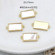 rectangle/pendant