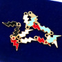 JS1491 Mini Fashion Chic Multicolor Enamel Lightning Bolt Thunder Charm for Jewelry Bracelet Making