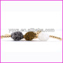 BRH1210 Hot Sale Small Beaded Druzy Bracelet