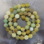 AB0233 Colorful frosted matte agate beads,fire agate beads,colored weathered agate beads