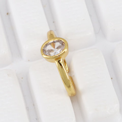 RM1116 Fashion Bling Cubic Zirconia CZ Micro Pave Rings Women Rings of Brass with CZ paved 18k Gold Plated Rings for Ladies
