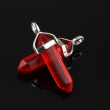 #53 red glass crystal
