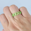 #7 green/6mm wide