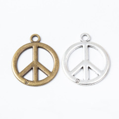 JF8346 Fashion small peace sign charm,peace symbol charm