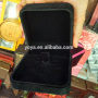 BP1017 Custom made black velvet jewelry box for bracelet package,suitable case for gift giving