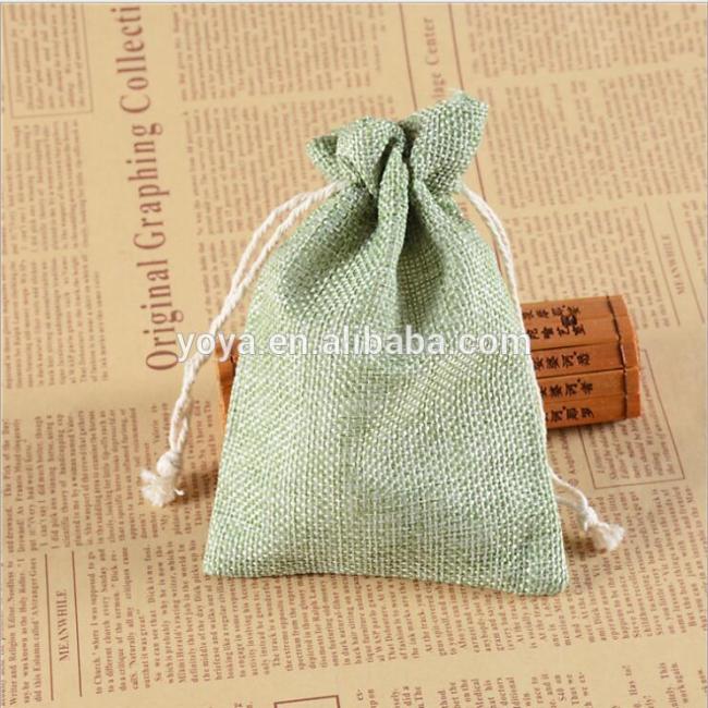 BP1027 Burlap Pouches Gift Bags Drawstring Bags, Wholesale Packing Jewelry Storage Bags