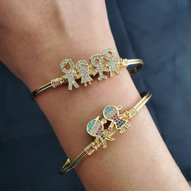 BC2018 Child  Pattern Bracelet Cute Boys Girls  Bracelets  For Kids