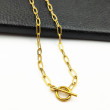 necklace without lock/gold