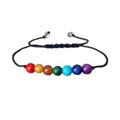 BN5192 new design 7 chakra stone beads bracelet,handmade braided bracelet BN5192 new design 7 chakra stone beads bracelet,handmade braided bracelet