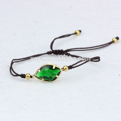 BRH1491 New style fashion delicate crystal bezel charms bracelets
