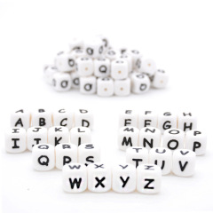 SB6284 High Quality Kids Children Silicone Cube Alphabet/ Letter Initial Box Teething Beads SB6284 High Quality Kids Children Silicone Cube Alphabet/ Letter Initial Box Teething Beads