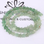 SB6678a Natural Green Aventurine Stone Star Shape Beads