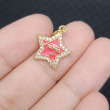 #4 red star