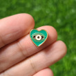 #12 green heart