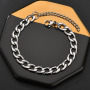 BS4001 Gold Silver Stainless Steel Chain Mens Bracelets,Bracelet Homme,18cm Link Bracelet