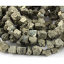 PB1128 Iron Pyrite Gemstone Rugged Nugget Cube Beads,Rough Pyrite Cube Beads