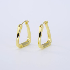 EM1231 Gold Plated Brass Fashion Chic Dainty Earrings For Women Girls, Ear Jewelry cuff Hoop Huggies Earring, Simple Earrings EM1231 Gold Plated Brass Fashion Chic Dainty Earrings For Women Girls, Ear Jewelry cuff Hoop Huggies Earring, Simple Earrings