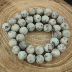 SB6538 Wholesale matte sky mountain blue jasper beads, matte lotus jasper beads
