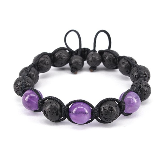 BN5166 Fashion Handmade Braided Beaded Bracelet,Gemstone Woven Wrap Bracelet