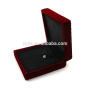 BP1012 High quality square red velvet jewelry package present box for rings,earrings,bracelets,necklace