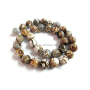 AB0008 Tiger Skin Agate Beads,brown leopard skin agate beads